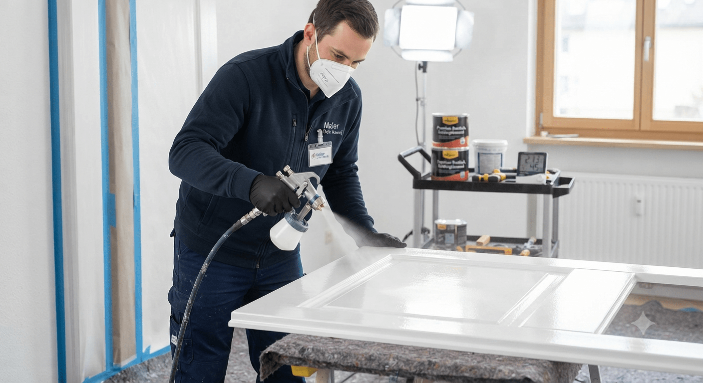 Ablauf professioneller Lackierarbeiten