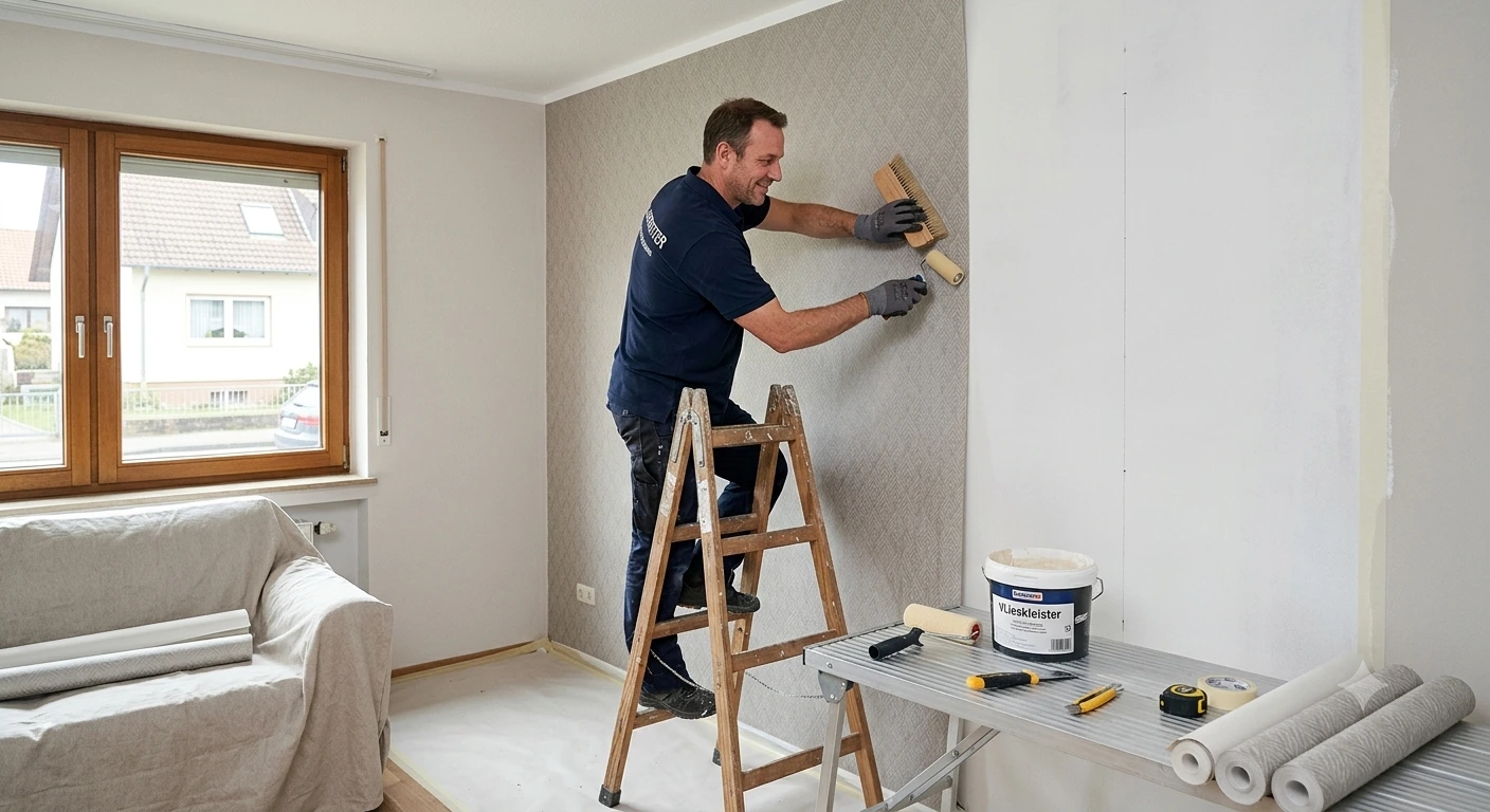 7 effektive Tipps für perfekte Tapezierarbeiten